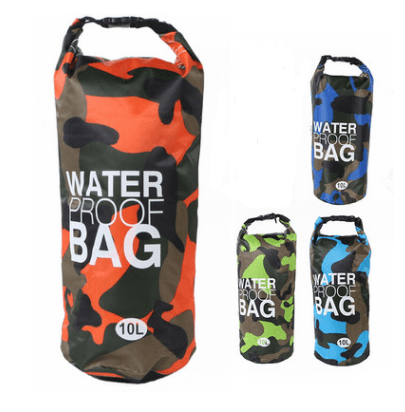 Camouflage waterproof bucket bag beach bag waterproof bucket bag outdoor drifting waterproof bag waterproof bag - J & B's Accessories