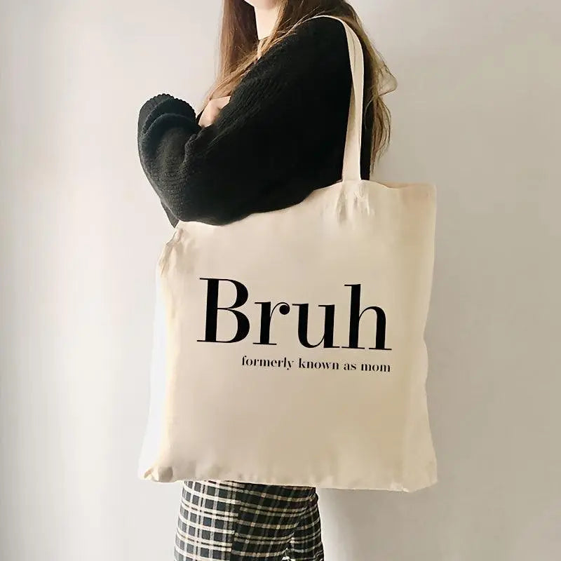 bruh-letter-graphic-canvas-handbag