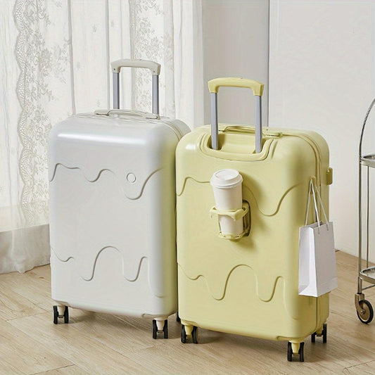1pc Children's Bubble Suitcase, Ice Cream Trolley Case, Small Lightweight Boarding Case - J & B's Accessories