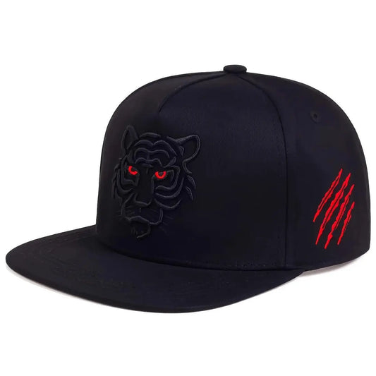 Hot Selling Tiger Pattern Baseball Cap Versatile Peaked Cap For Men And Women , Ideal choice for Gifts