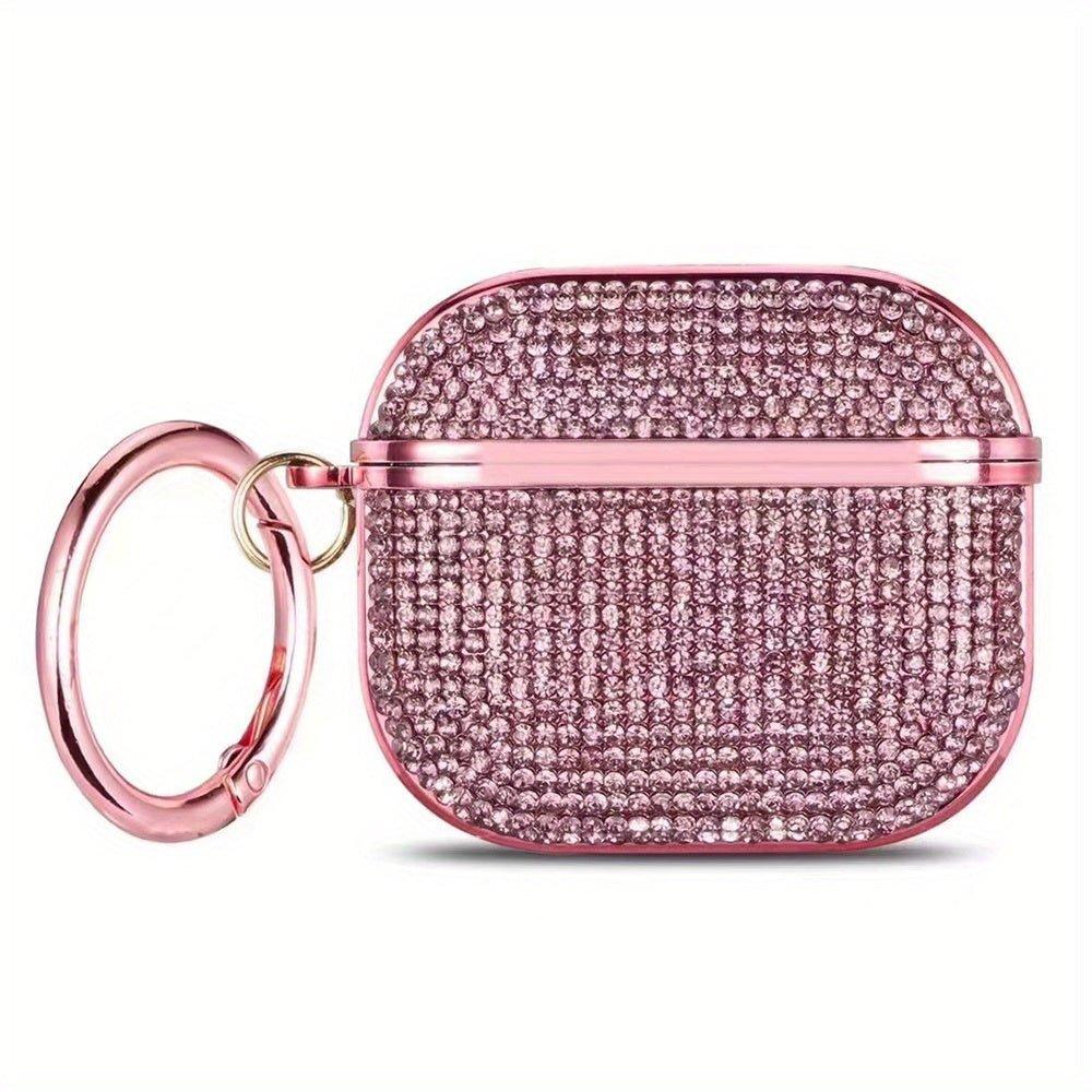 Electroplated Rhinestone Glitter Case For Airpods Pro WirelessEarphone Cover Case For Airpods Air Pods2 1 3 - J & B's Accessories