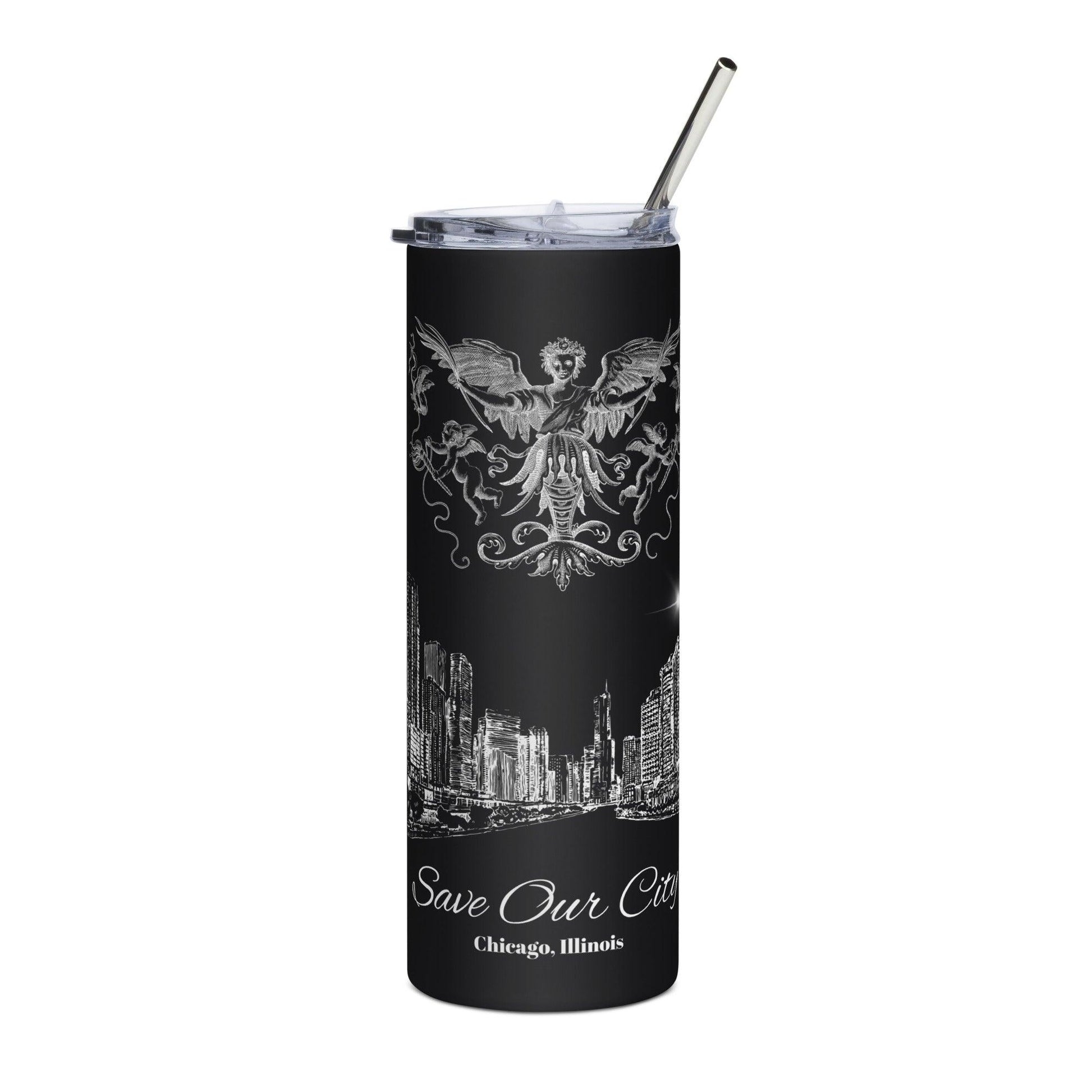 Save Our City Stainless steel tumbler - J & B's Accessories